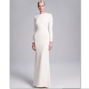Stunning Minimalistic White Gown